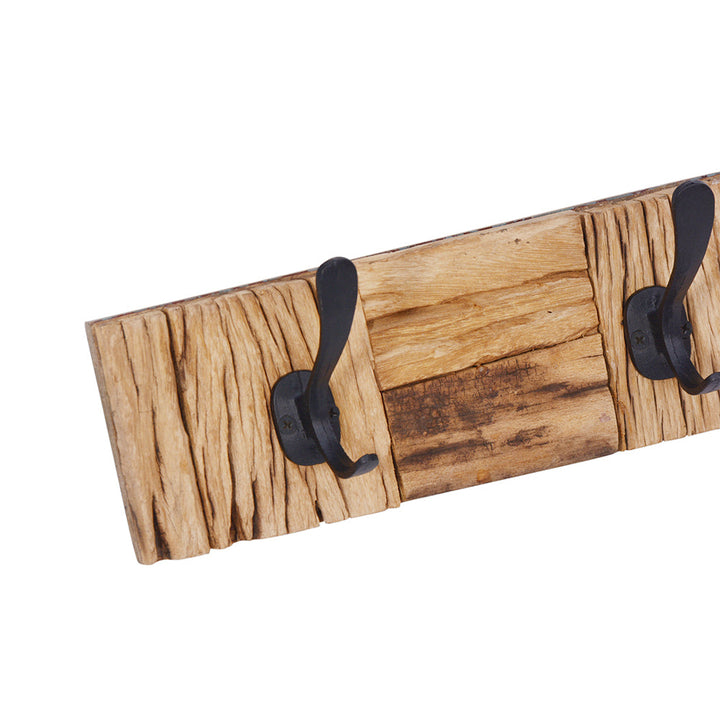 Ara 60cm Wood and Metal Wall Hook