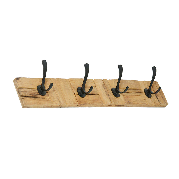 Ara 60cm Wood and Metal Wall Hook