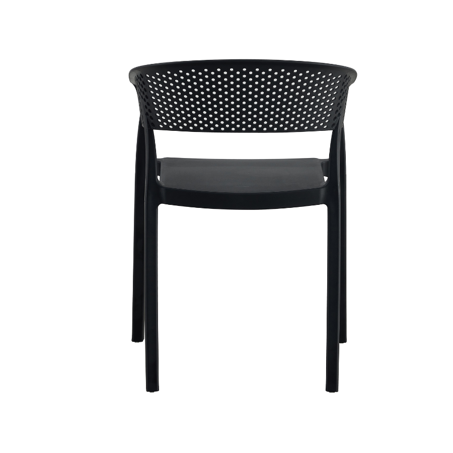 Shop Santacruz Black Outdoor Chair