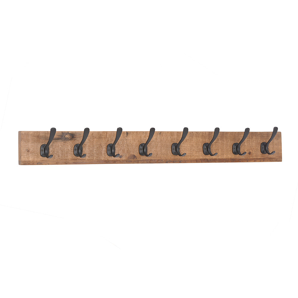 Ursa 90cm Wood And Metal Wall Hook