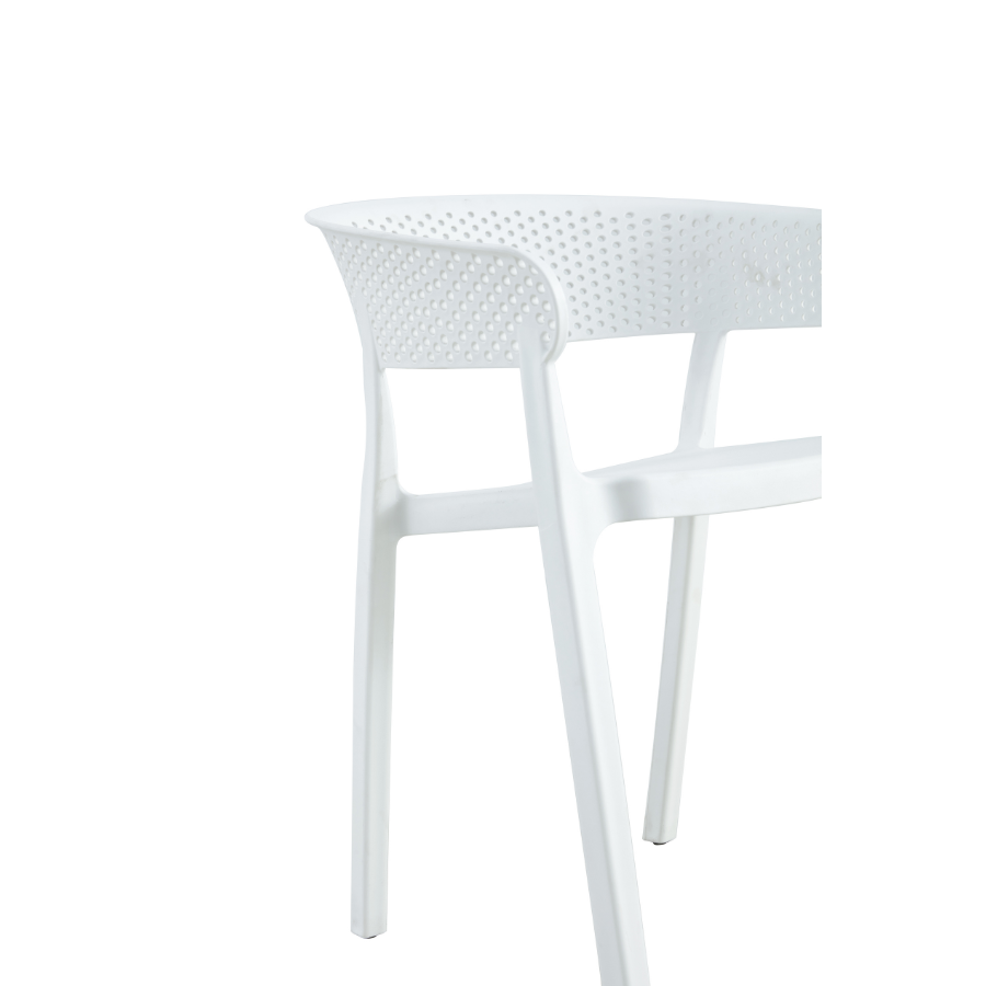 Buy Santacruz White Outdoor Chair