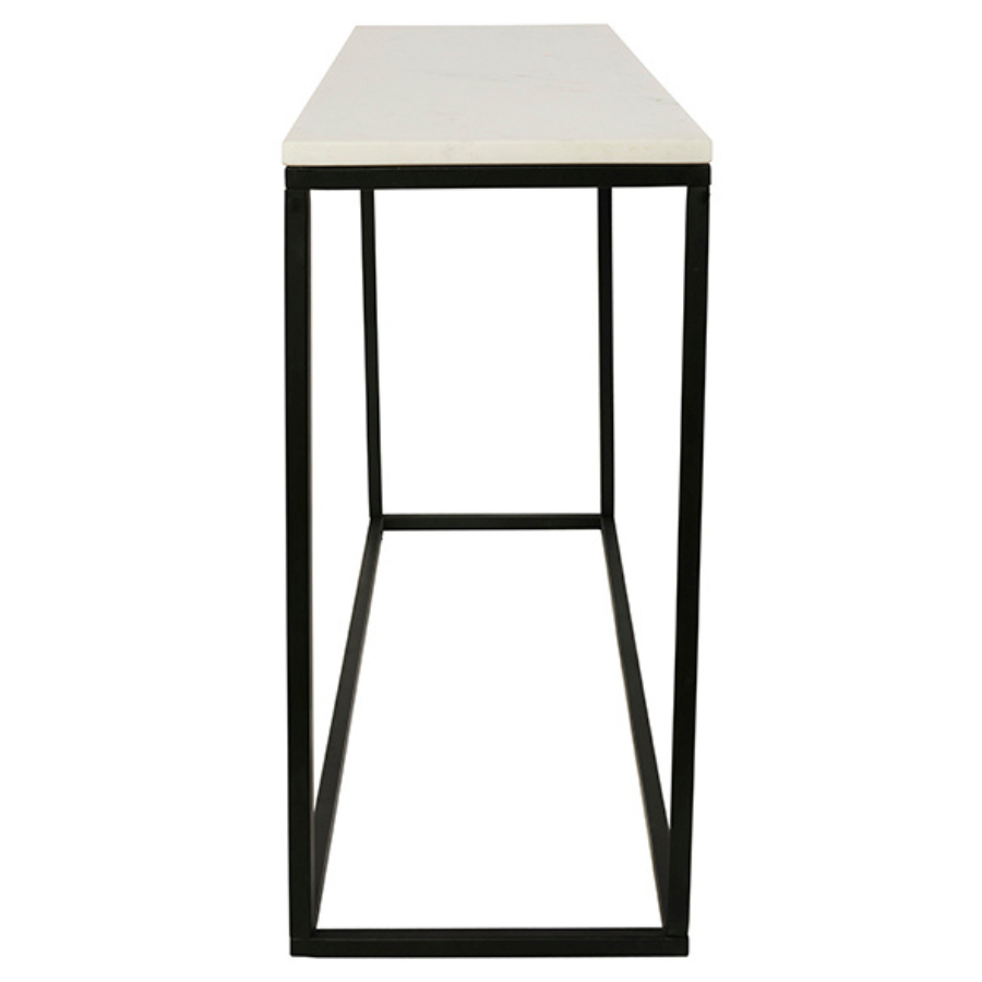 Agni Marble Top Console Table