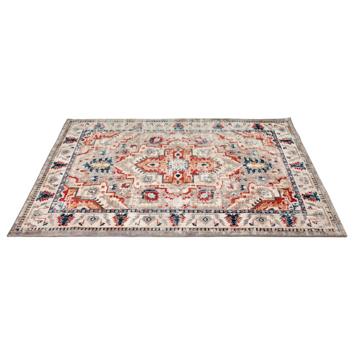 Ankara Multicolour Distressed Traditional Turkish Rug