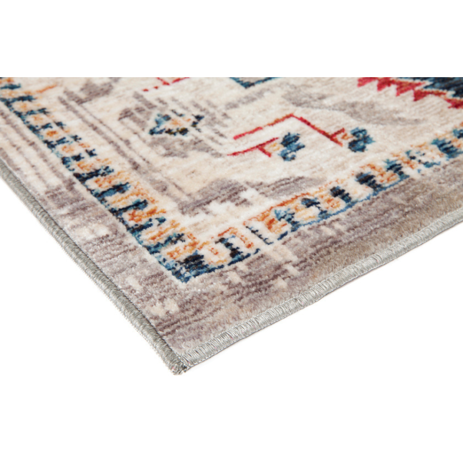 Ankara Multicolour Distressed Traditional Turkish Rug