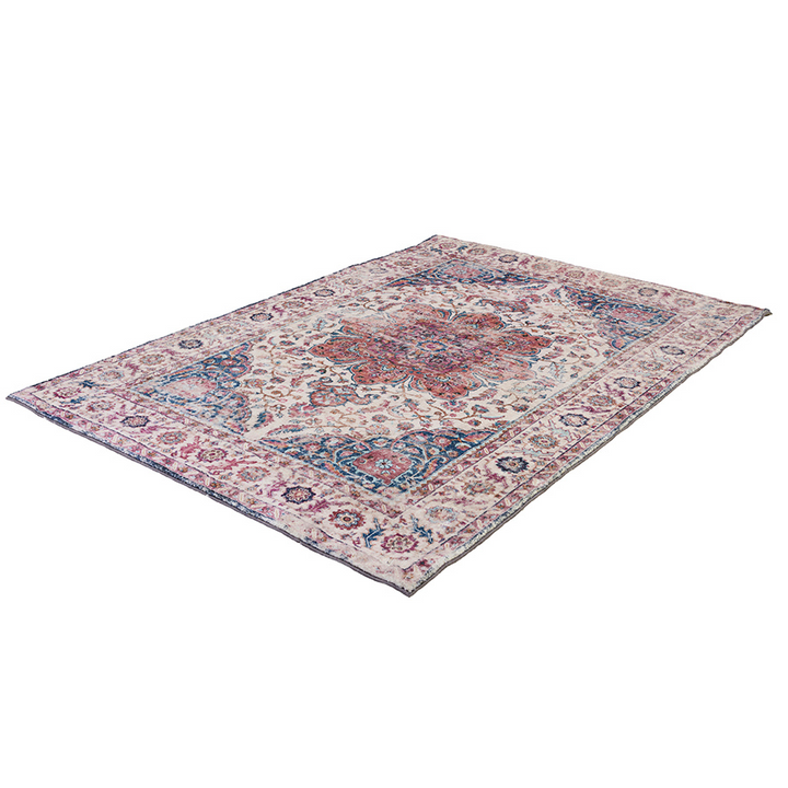 Babylon Multicolour Traditional Distressed Rug