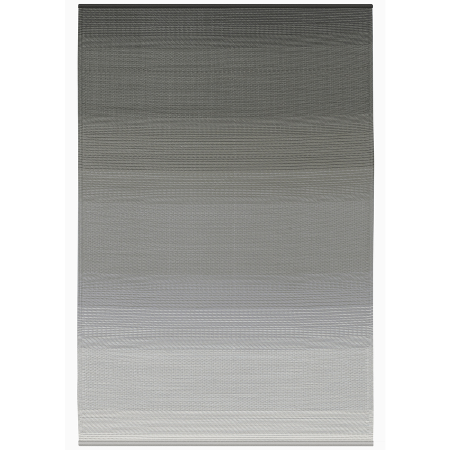 Big Sur Ash Modern Recycled Plastic Large Outdoor Rug