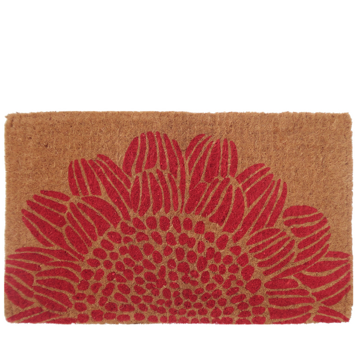 45x75 cm Blossom Floral Thick Coir Doormat