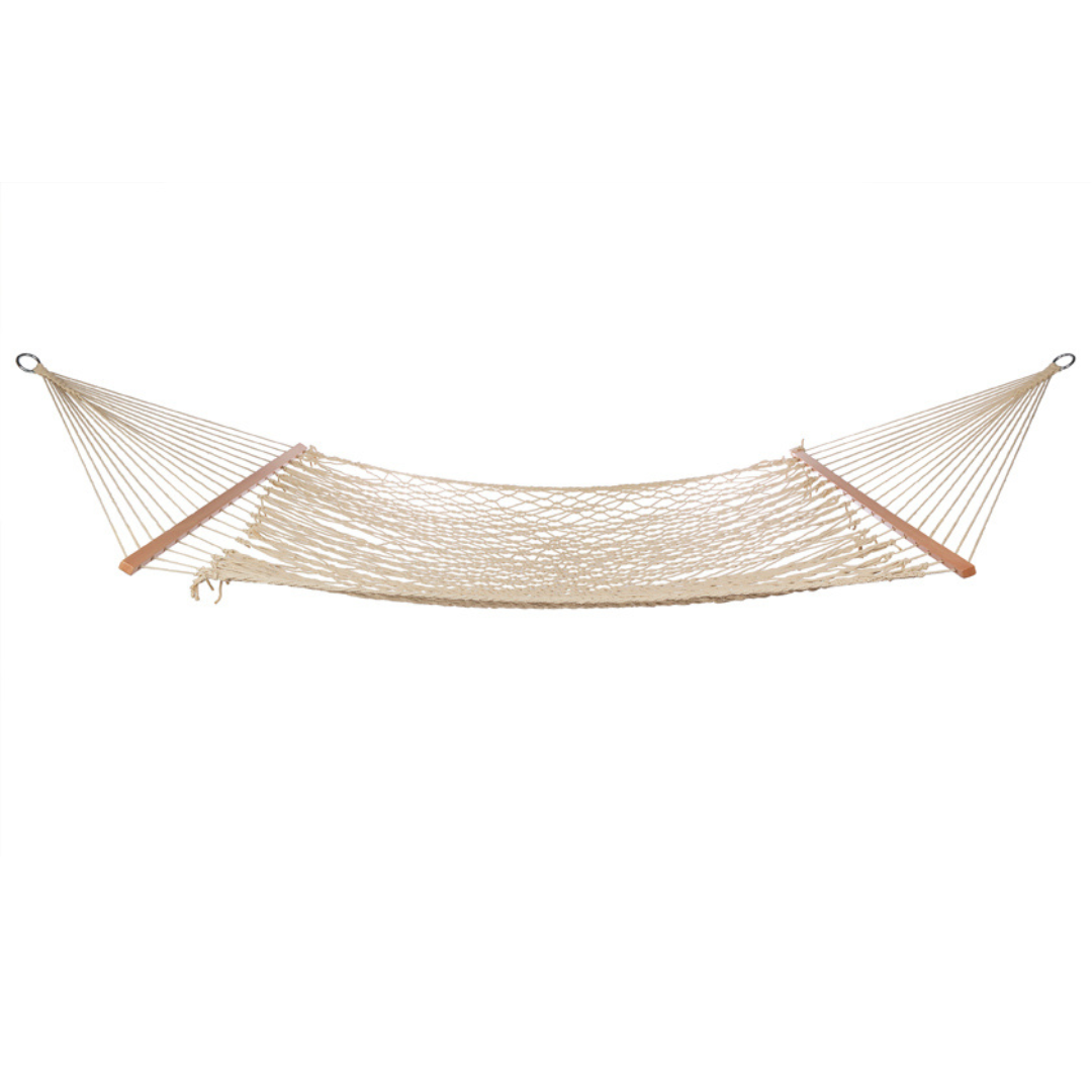 Cabo Polyester Rope Hammock Double - Cream