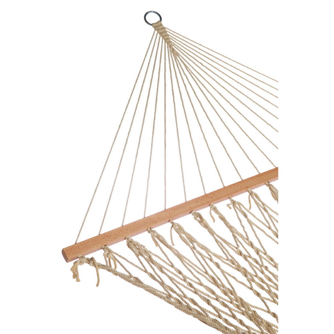 Cabo Polyester Rope Hammock Double - Cream