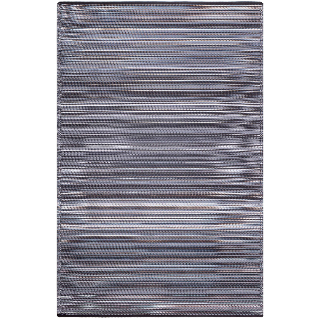 Cancun Midnight Modern Waterproof Large Rug