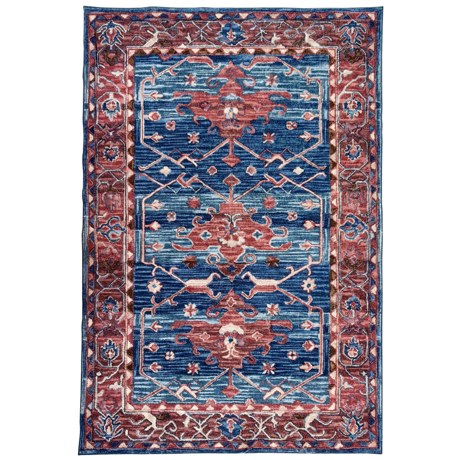 Dibru Multicolour Traditional Rug