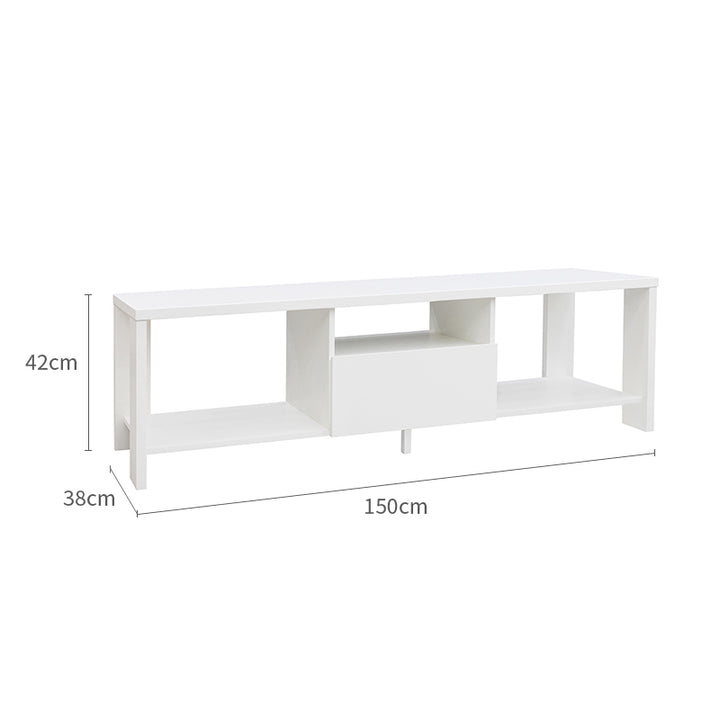 Fontana White 150cm Entertainment TV Unit