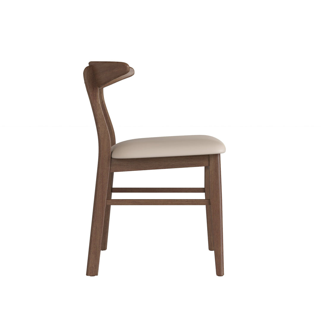 Windsor Walnut Dining Chair (Set of 2)