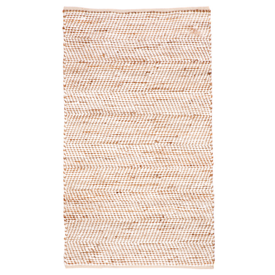 IBIS White Jute Carpet Runners for halls