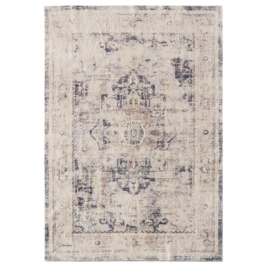 Kiara Distressed Machine Washable Rug