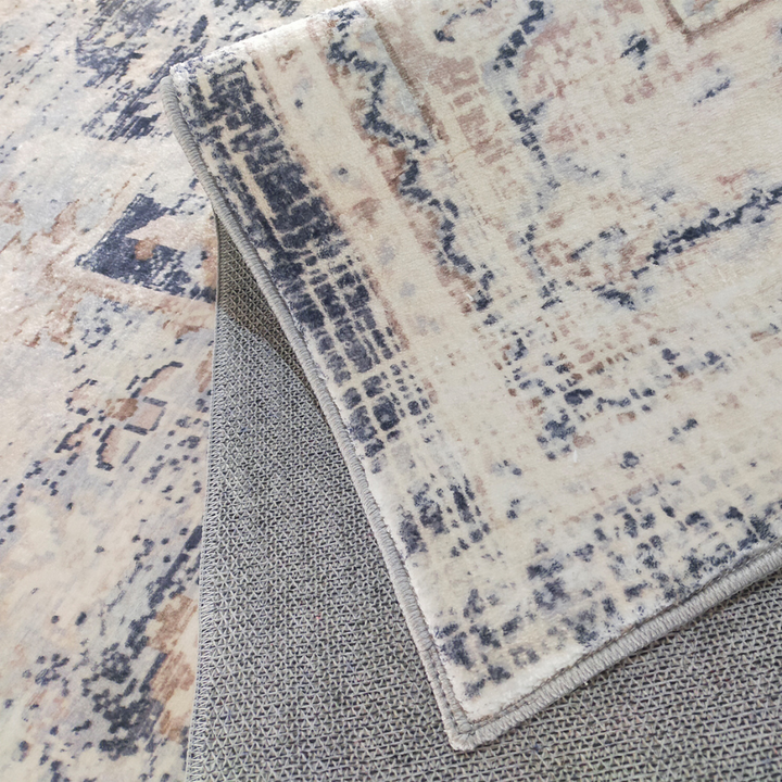 Kiara Distressed Machine Washable Rug