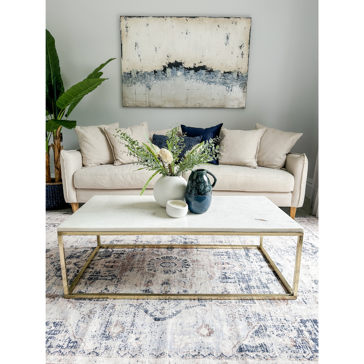 Kiara Distressed Machine Washable Rug