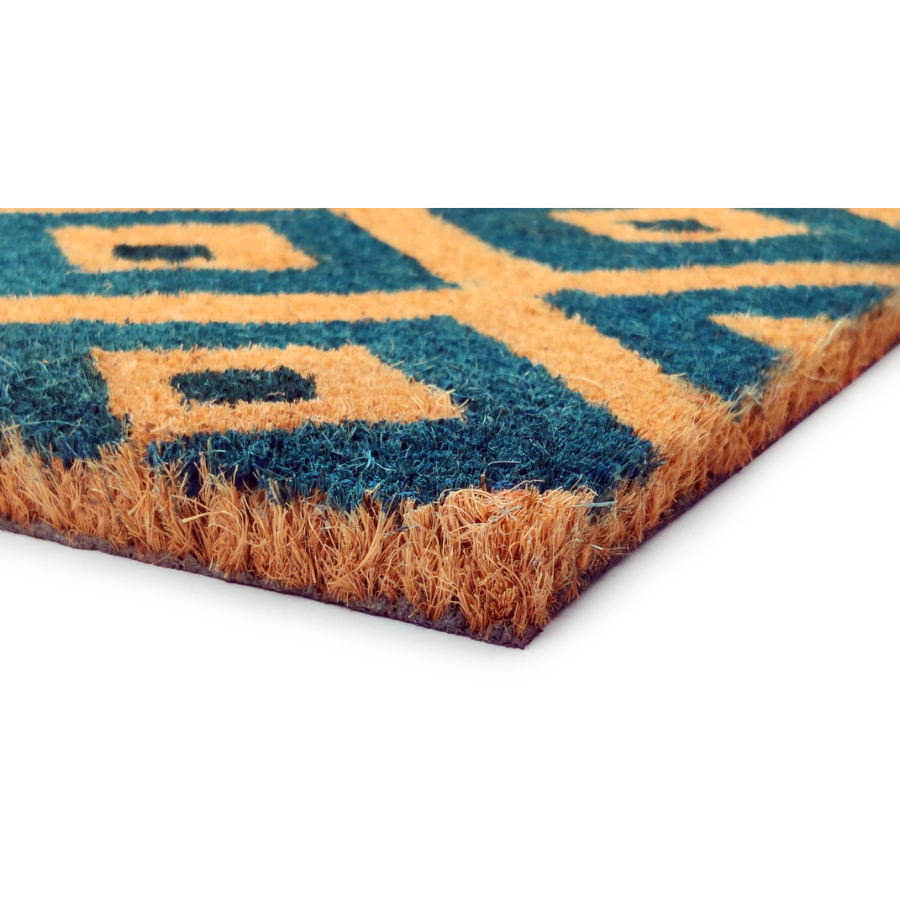 Kimberley Blue Diamond PVC backed Coir Doormat