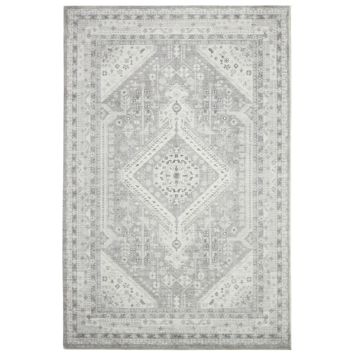 Lagos Grey Machine Washable Rug