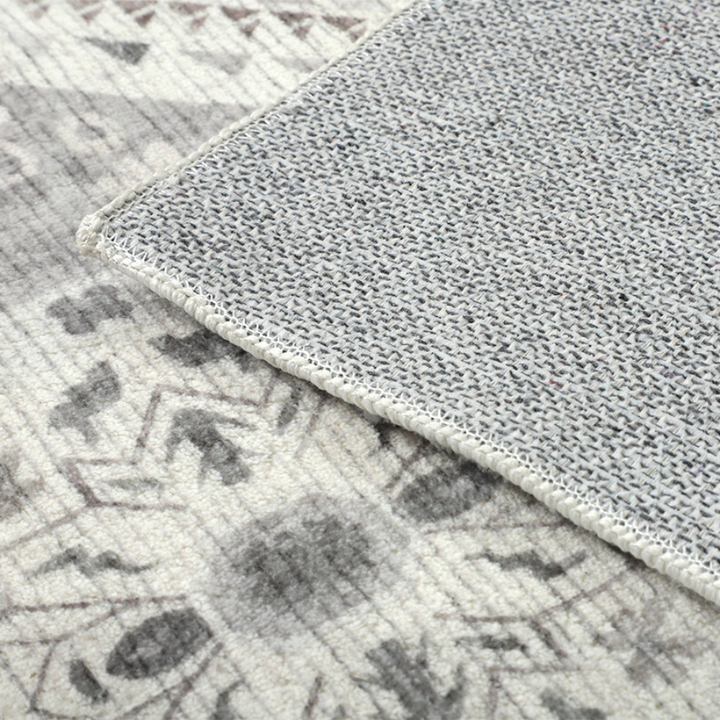 Lagos Grey Machine Washable Rug