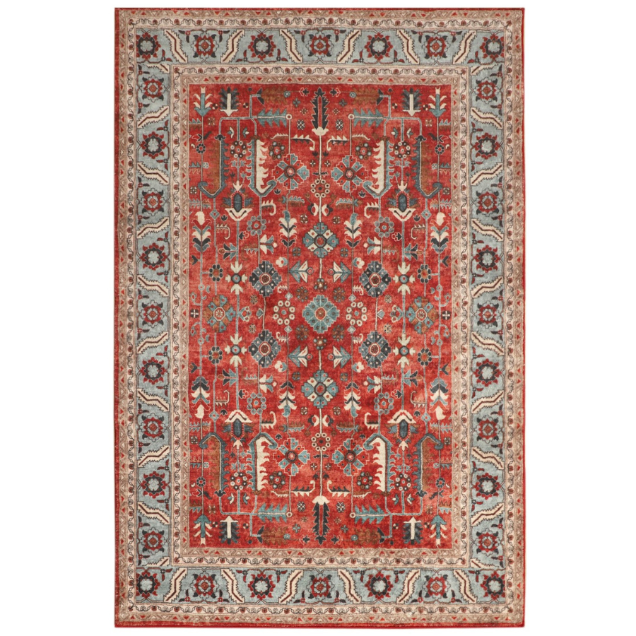 Manila Traditional Machine Washable Extra-Large Rug