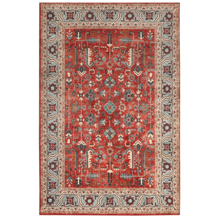 Manila Traditional Machine Washable Extra-Large Rug