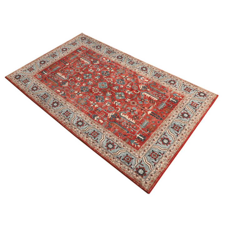 Manila Traditional Machine Washable Rug