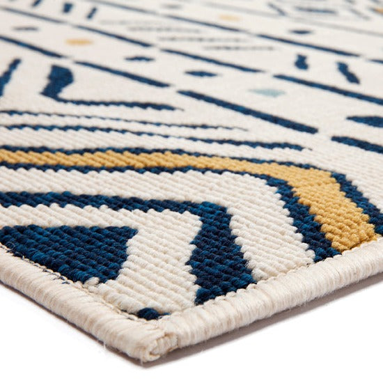 Mendoza Tribal Multicoloured Polypropylene Rug