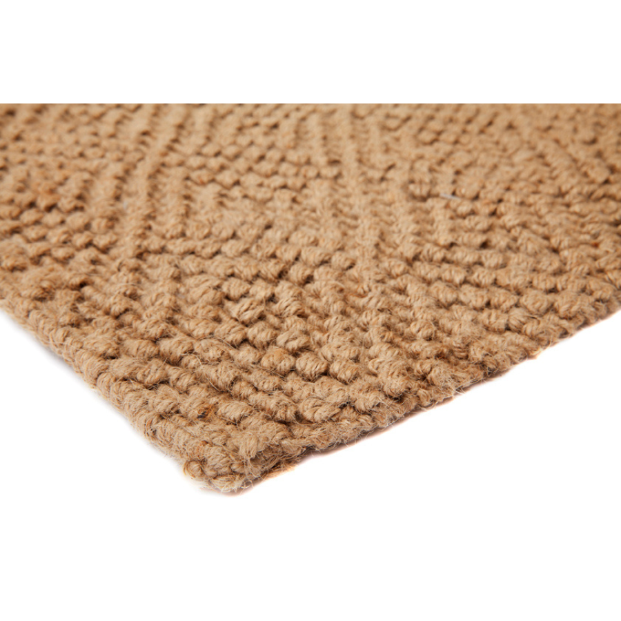 Muthu Diamond Pattern Jute rug