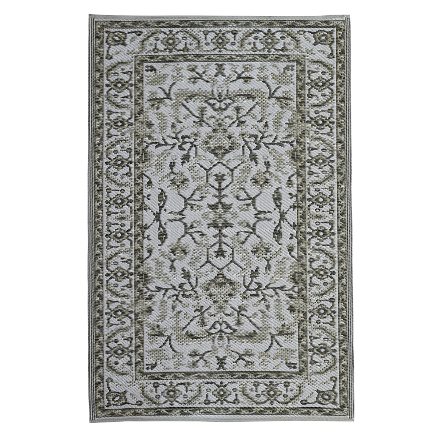 Nain Beige Recycled Plastic Outdoor Rug