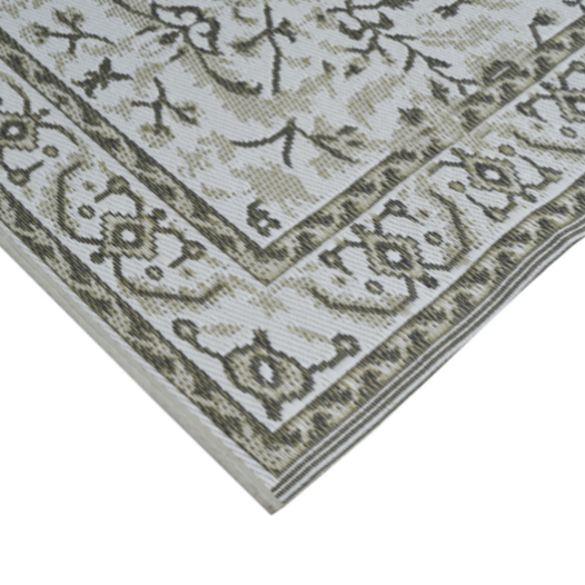 Nain Beige Recycled Plastic Outdoor Rug