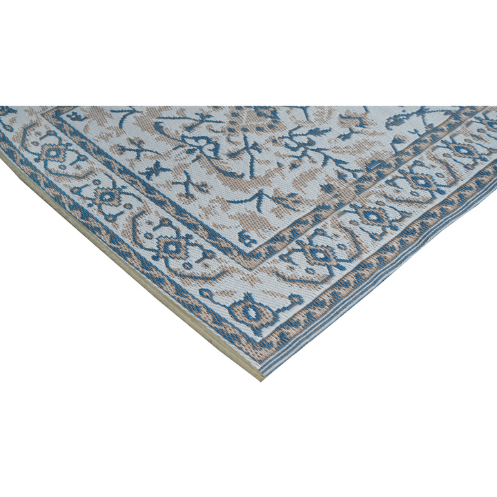 Nain Blue Recycled Plastic Outdoor Rug