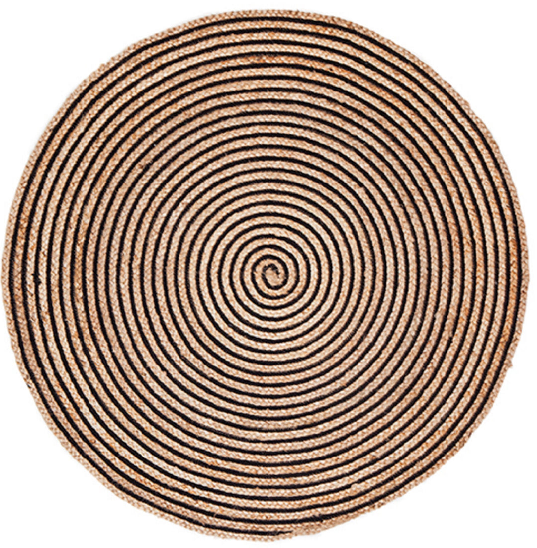 Orchid Eco-friendly Round Jute Area Rug