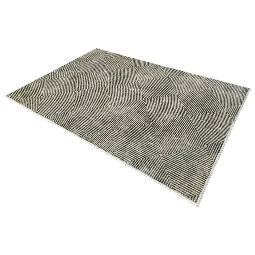 Pam Green Machine Washable Rug