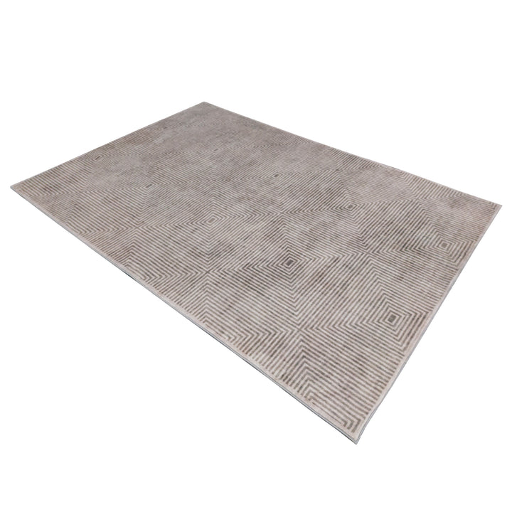 Pam Grey Machine Washable Rug