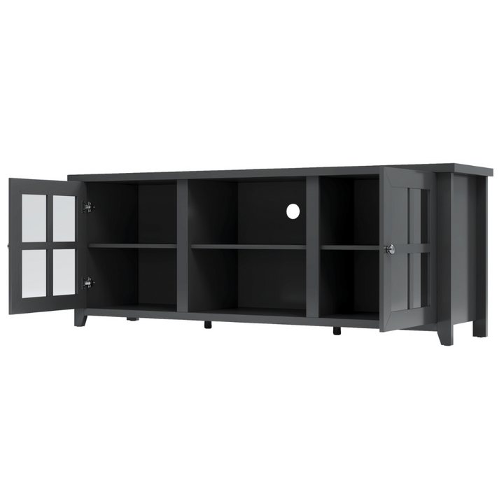 Pembroke Black 165cm Entertainment TV Unit