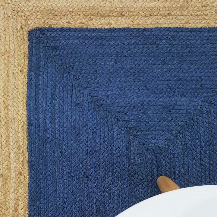 Phoenix Indigo Blue Jute Rug