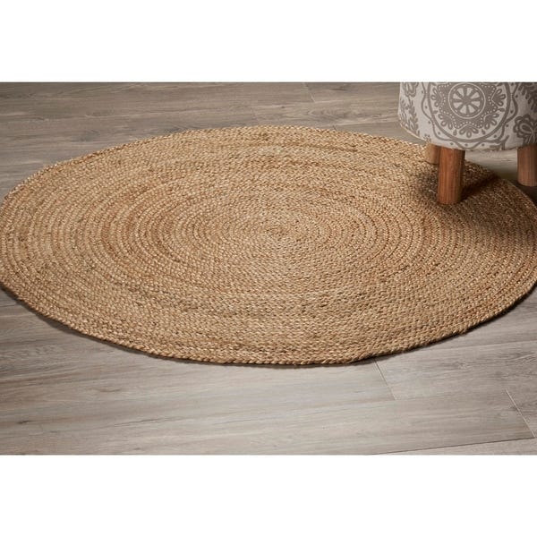 Phoenix Natural Round Jute Rug