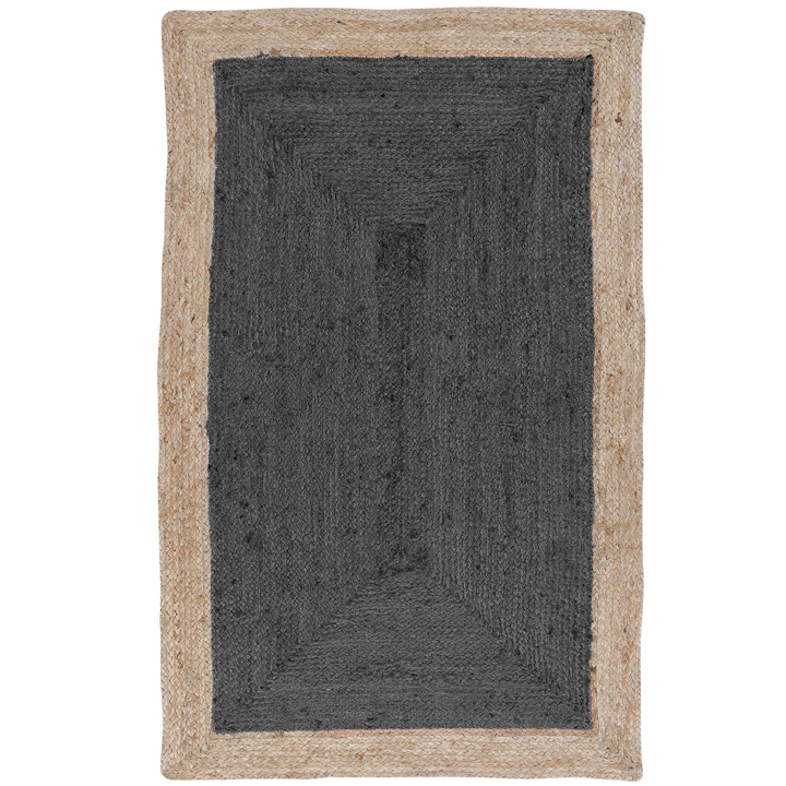 Phoenix Deep Grey Jute Rug