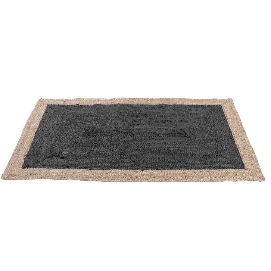 Phoenix Deep Grey Jute Area Rug