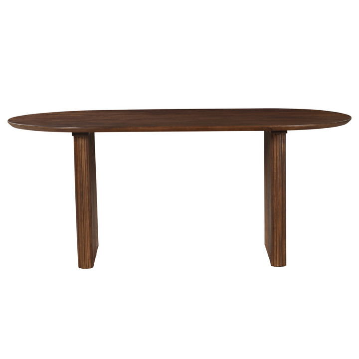 Purva Walnut Finish 190cm Dining Table