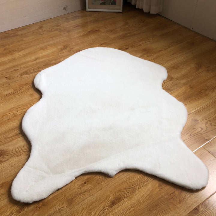 Soft Faux Rabbit Fur Rug - 90CM X 120CM