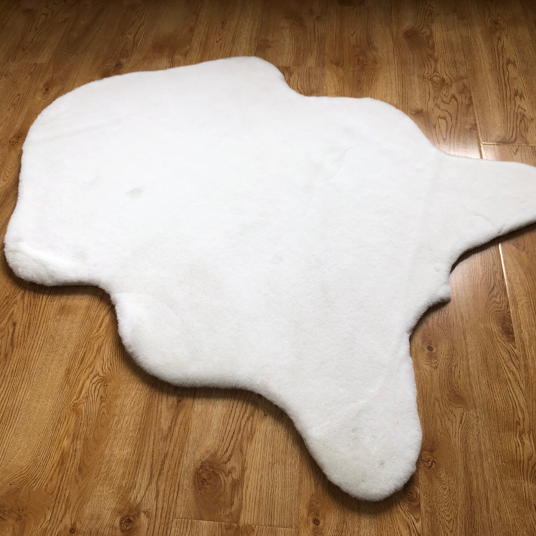 Soft Faux Rabbit Fur Rug - 90CM X 120CM