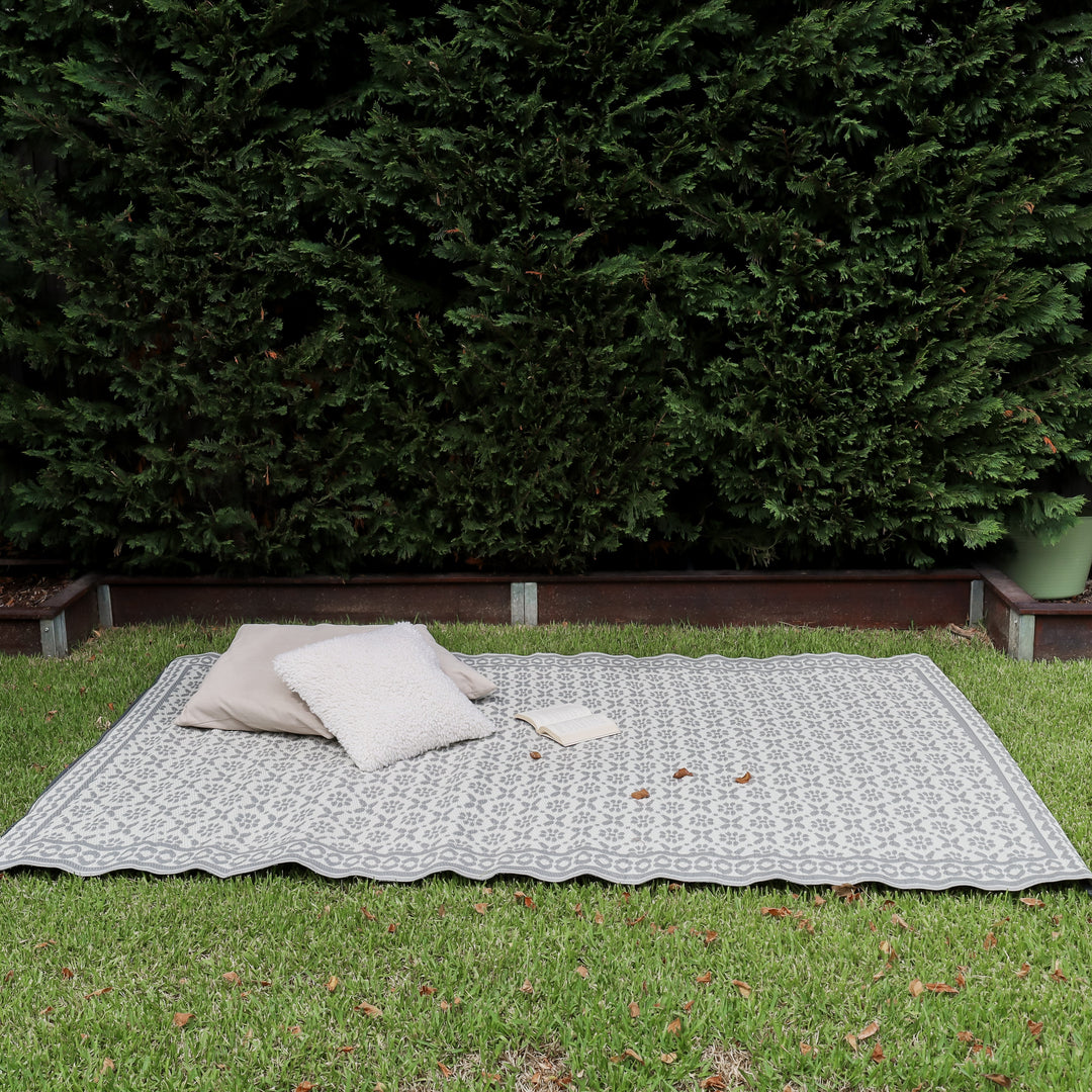 Ronda Grey Foldable Waterproof Large Camping Mat - 270x360 CM