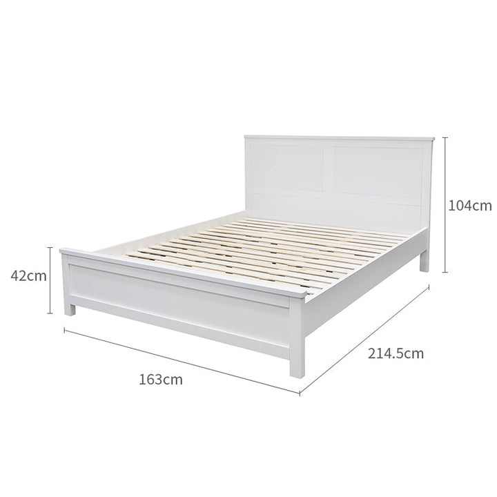 Safi White Queen Bed