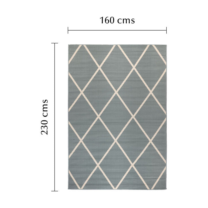 Tucson Aqua Green Polypropylene Large Outdoor Rug