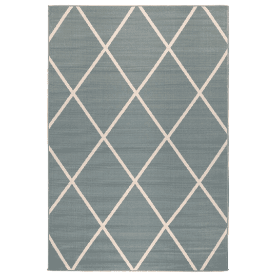 Tucson Aqua Green Polypropylene Outdoor Rug