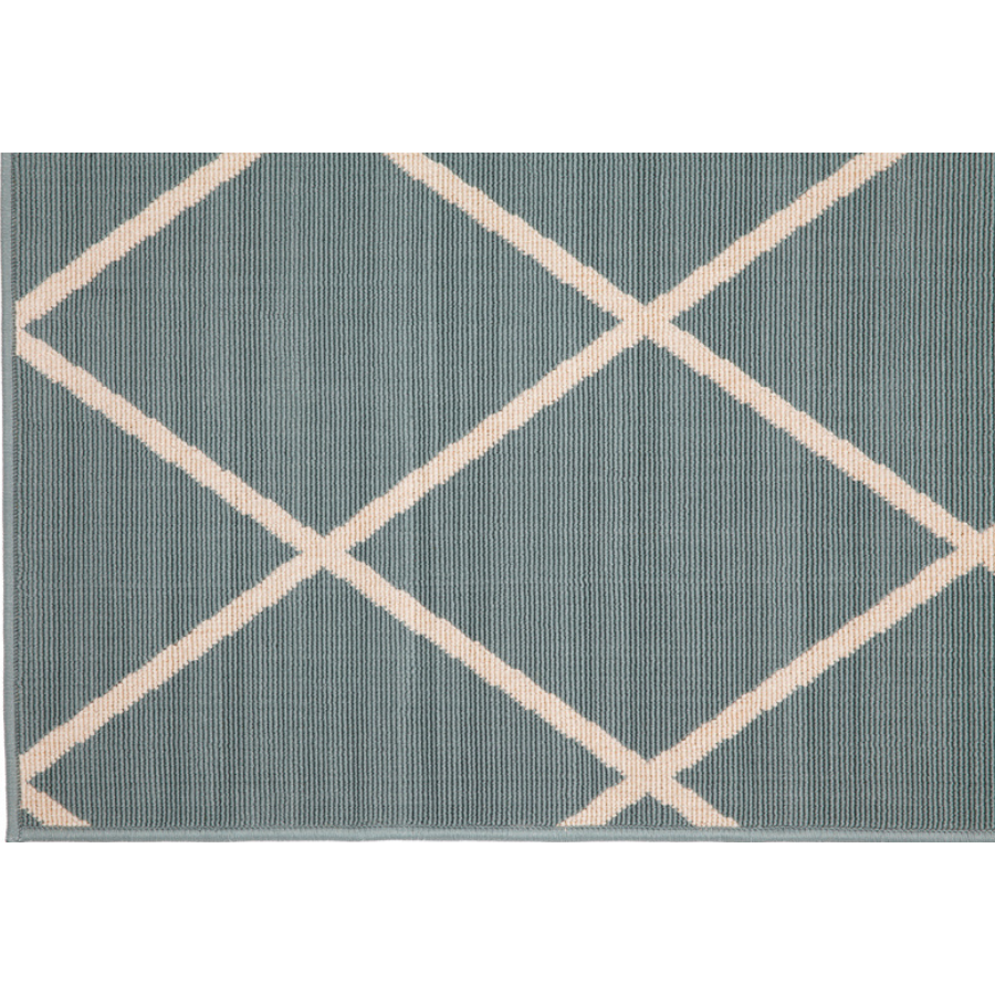 Tucson Aqua Green Polypropylene Large Outdoor Rug