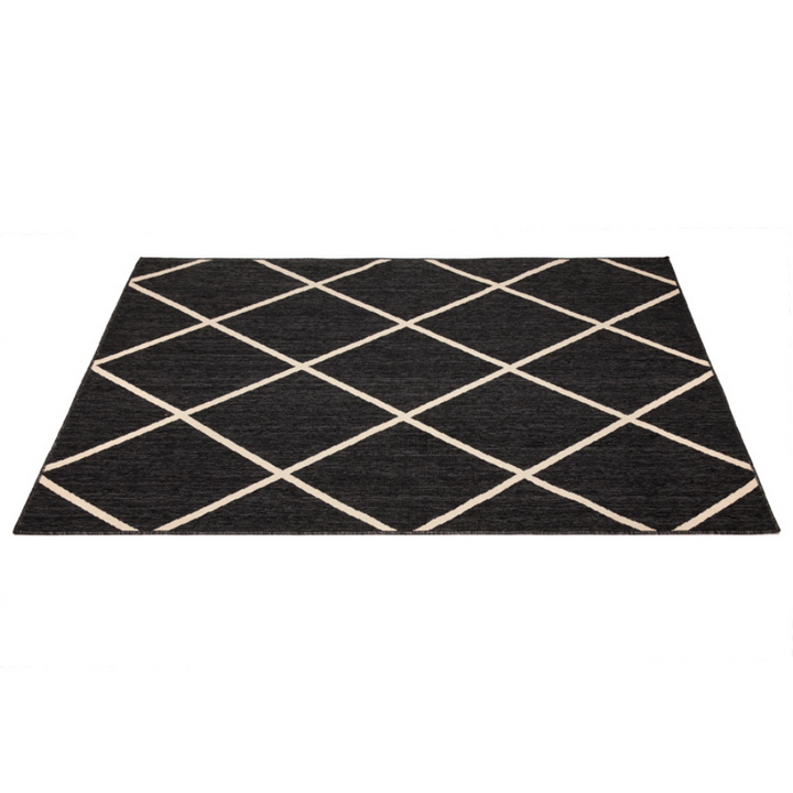 Tucson Black Outdoor Rug