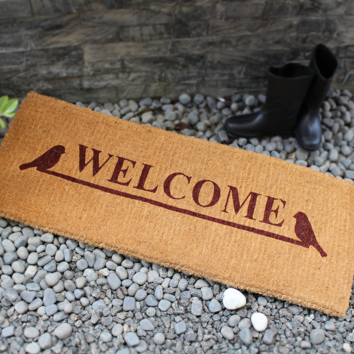 Welcome Thick Coir Doormat